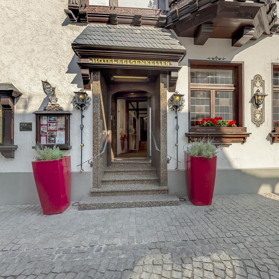Hotel Felsenkeller ฮูเดสไฮม์ แอม ไฮน์ ภายนอก รูปภาพ