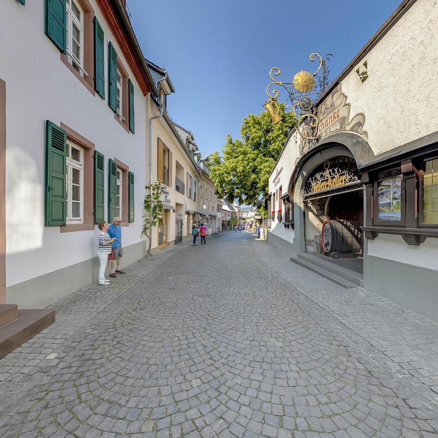 Hotel Felsenkeller ฮูเดสไฮม์ แอม ไฮน์ ภายนอก รูปภาพ