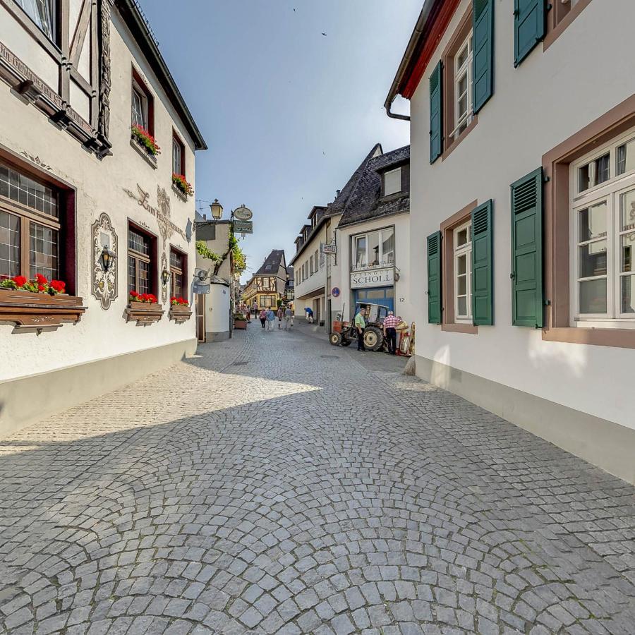 Hotel Felsenkeller ฮูเดสไฮม์ แอม ไฮน์ ภายนอก รูปภาพ