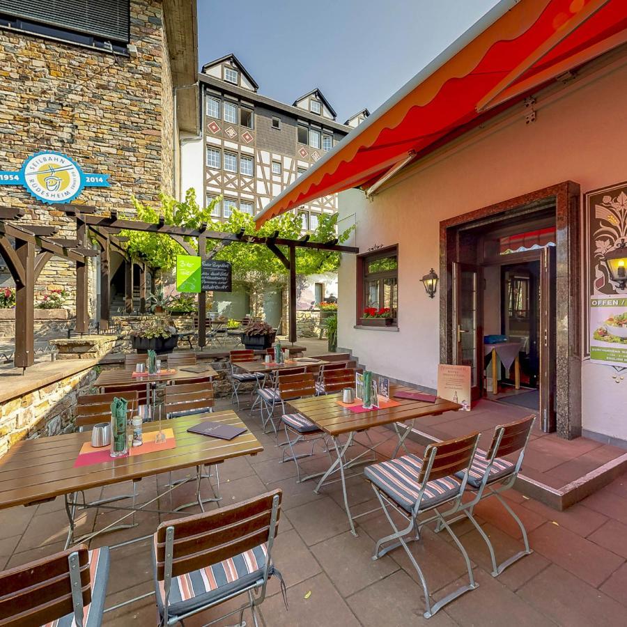 Hotel Felsenkeller ฮูเดสไฮม์ แอม ไฮน์ ภายนอก รูปภาพ